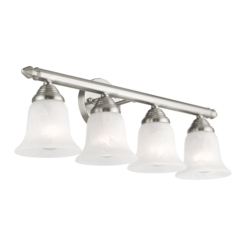 Hardin 4 - Light Dimmable Vanity Light, Brushed Nickel