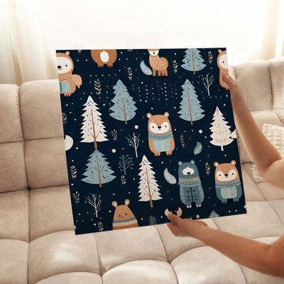 Holiday Scandinavian Animals I Scandinavian Unframed Art Print -  The Holiday Aisle®, A302F6B8B2B148AB98335EDD4ECB28A3