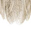 Large Leather Fringe Chandelier w/ Crown-380940078-367192913