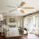 Sofucor 52" 5-Blades Standard Ceiling Fan with LED Lights and Remote Control-Nova