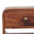 Mini Caramel Curved Bedside With Lower Slot-108808822