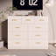 Commode double 9 tiroirs pour chambre à coucher