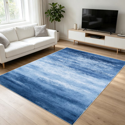 Tapis 1 pièce de style aquarelle pour le salon, doux et confortable, convient à toutes les saisons, facile à entretenir, tapis de sol intérieur lavable à la machine, convient à la chambre à coucher, à la salle à manger, au bureau, au couloir, au patio, à la maison, à la décoration extérieure.