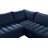 Hallelujah Velvet L-Shaped Sectional Reversible-63568119