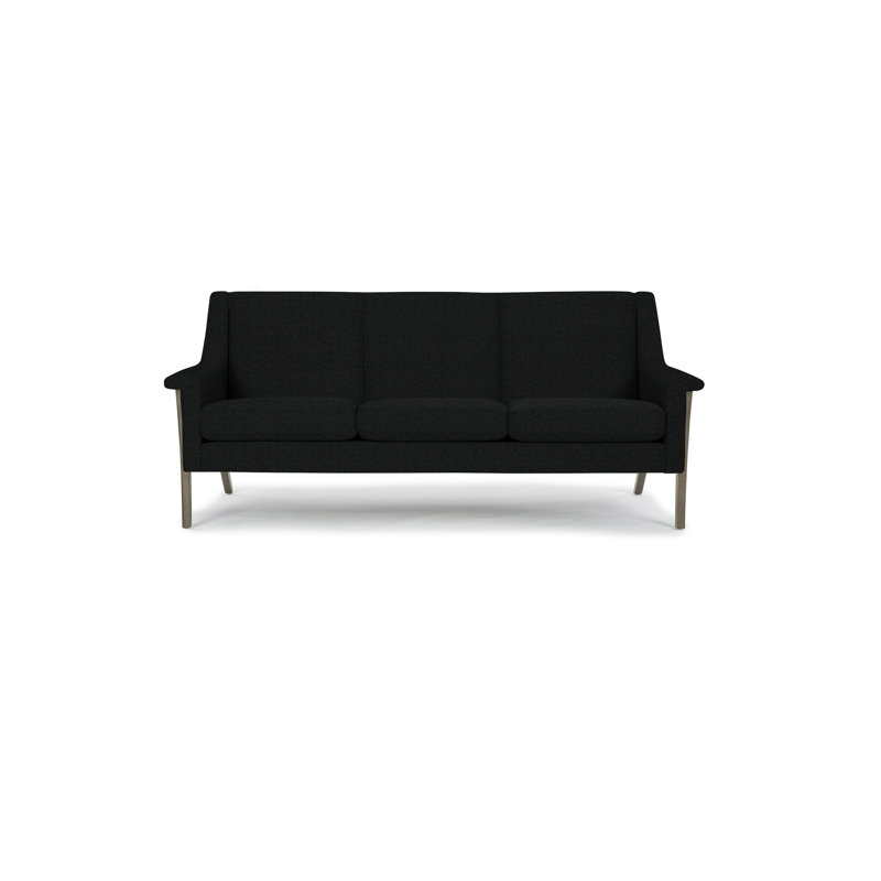 Arlo Sofa, Driftwood, Stone Polyester Blend