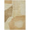 9' X 12' Beige Copper And Brown Abstract Washable Indoor Outdoor Area Rug