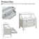 Areebe 2 - Drawer Nightstand with Pull-Out Storage Tray and Built-In Outlets
