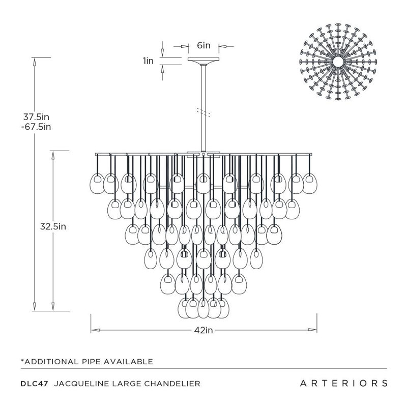 Jacqueline Large Chandelier