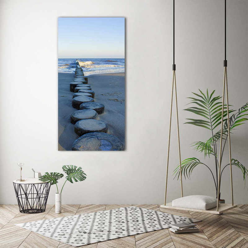 Breakwater - Wrapped Canvas Print