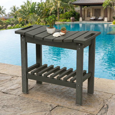 Non-Slip Pads Bench for Indoor Outdoor,Waterproof Shower Stool with Handle, Storage Shelf Bench
