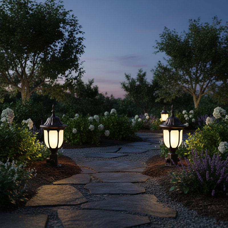 Pointe de jardin traditionnelle 1 lumière Kensington