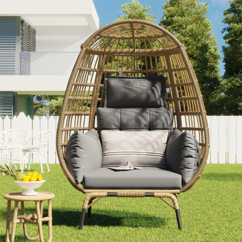 Chaise de patio Westampton pour 1 personne, Gris