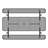 96" Rectangular Picnic Tables Black-1069100902