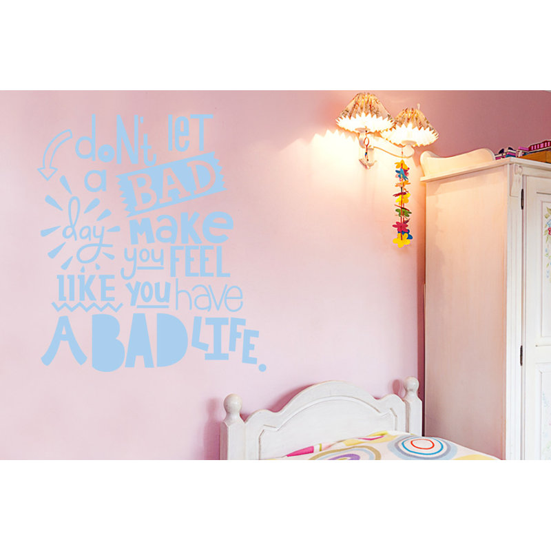 Wall Decal, Medium, Light Blue