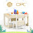  Kids Table And 2 Chairs With Blackboard, Storage Space, Toddler 3 In 1 Wooden Activity Desk Set For Drawing, Eating, Reading, Playing-109264187
