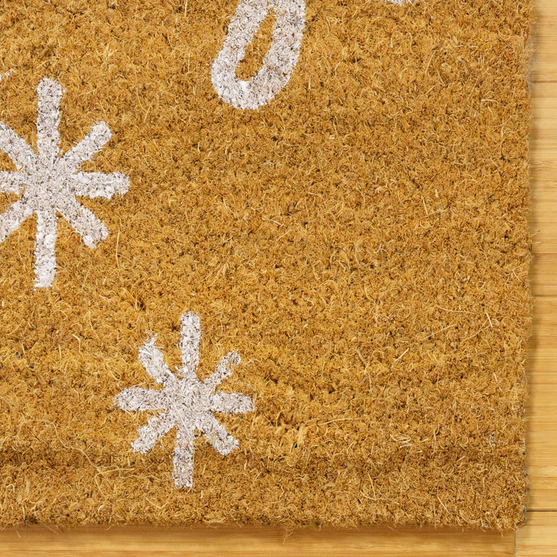 Ensemble de 2 tapis sous-main en forme de porte de Noël en forme de coco sous licence Mickey Mouse