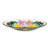 Alaza Glass Single Tier Birdbath