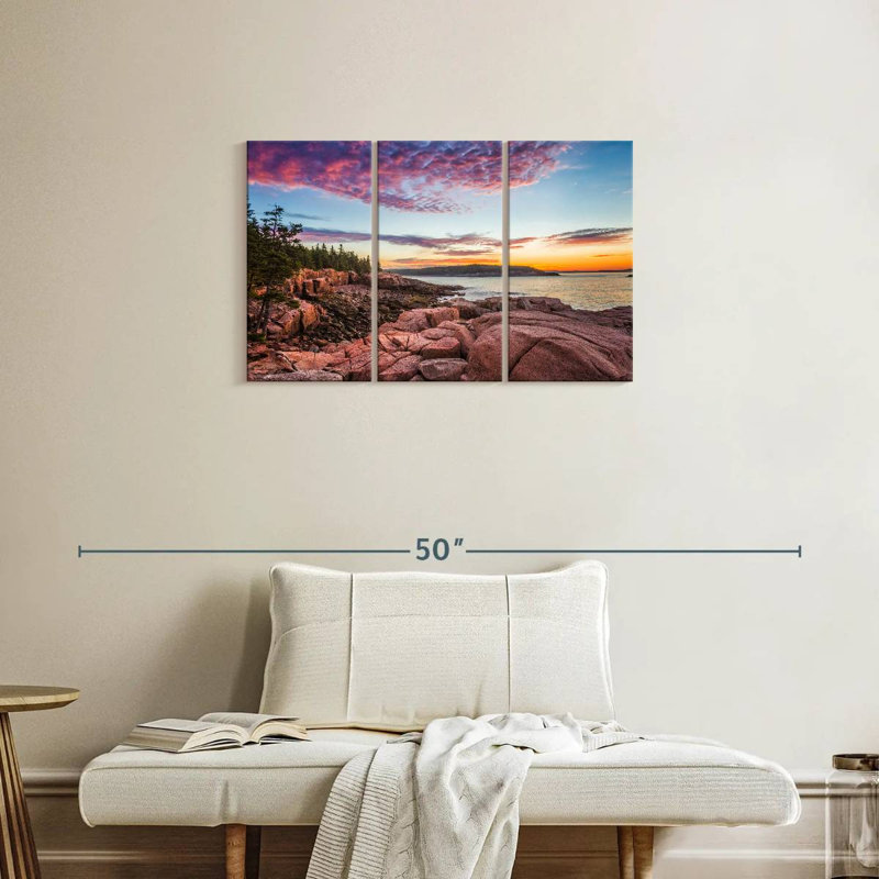 Gillard Acadia Coastal Rocky Beach, H 20 po x l 33 po
