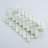 0.94" x 1.96" Marble Mosaic Wall Tile