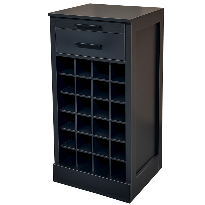 Armoire de bar à vin 24 pièces Black