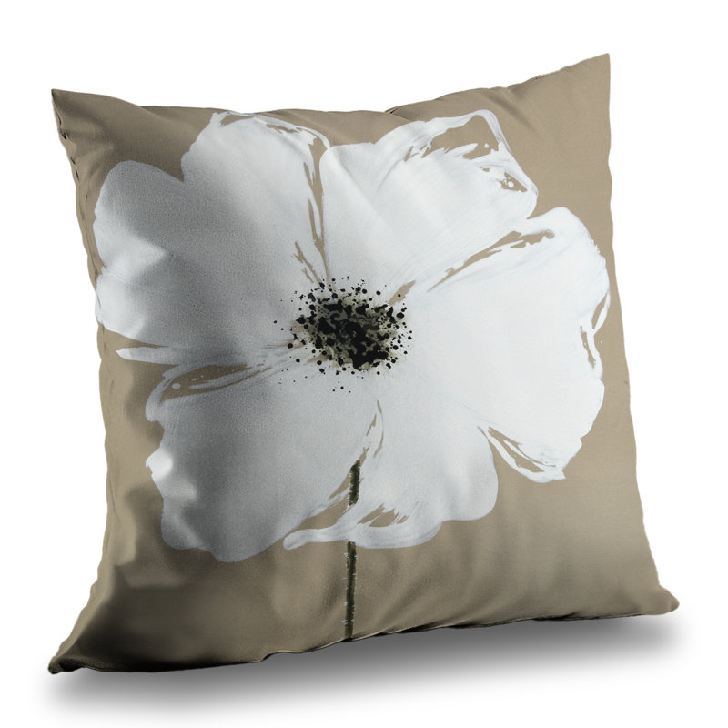 Abstract Color Splash Petals Flower Throw | Home Decor Accent