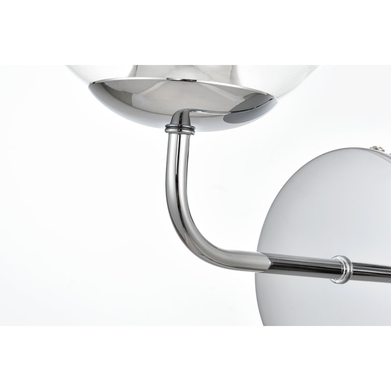 Lumière de meuble-lavabo à intensité variable, Chrome, 3 lumières, H 10 po x l 28 po x P 28 po