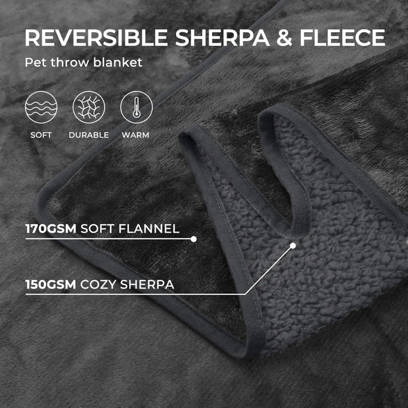 Couverture pour animaux en microfibre / microsuède