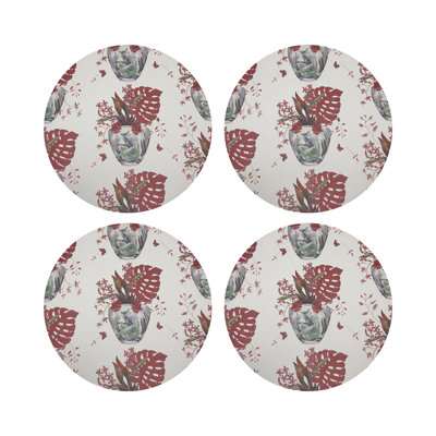 Monkey Small Jungle Pebble 16" Vinyl Placemat