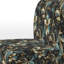 Fauteuil de chambre rembourré Hollywood Opulent Charm Gold and Black II