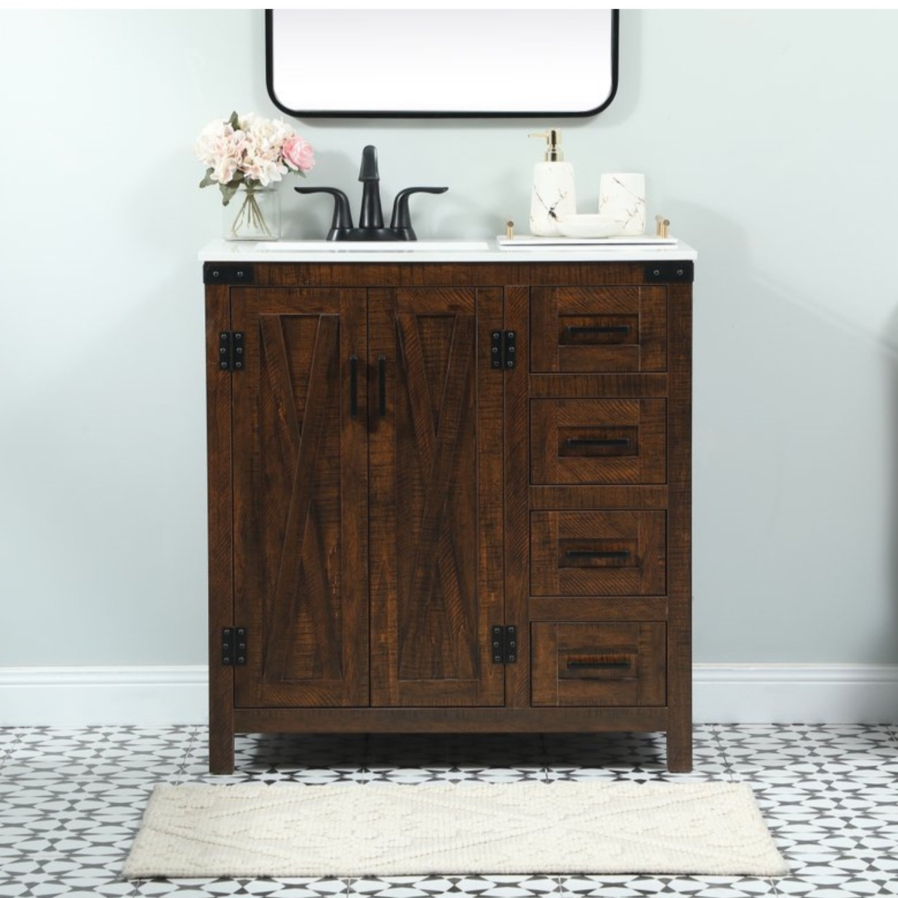Slayton 32'' Single Bathroom Vanity, Expresso