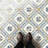 Magnolia 7-7/8 in. x 7-7/8 in. Porcelain Floor and Wall Tile