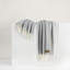 Crystal Blue Fiji Stripe Throw-1095484811