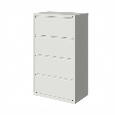 30'' Wide 4 -Drawer Steel File Cabinet