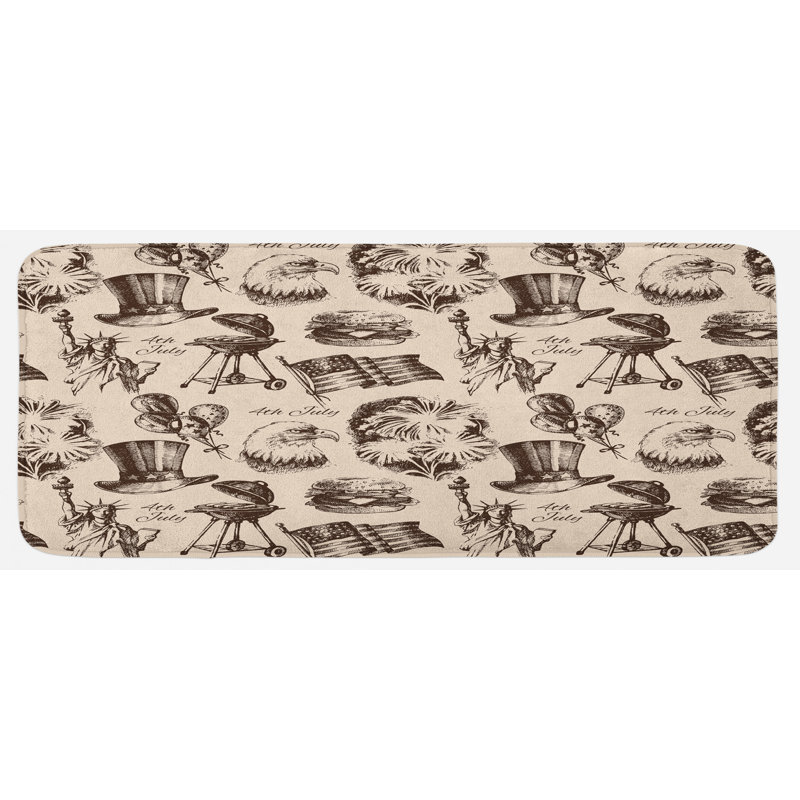 Tapis de cuisine 4e de juillet