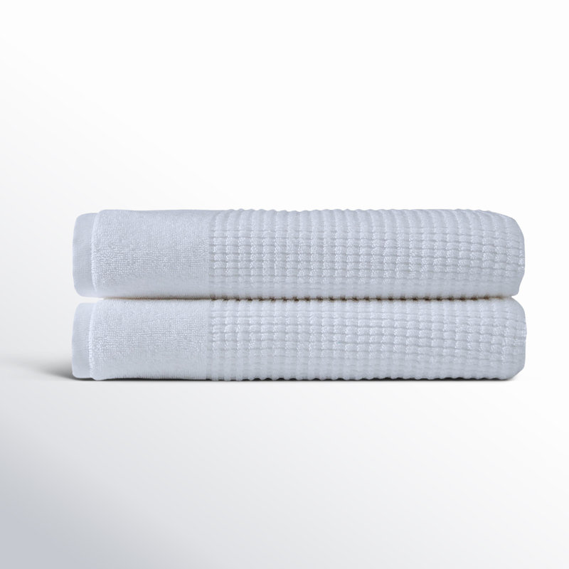 Earline Midweight Bath Towel, White