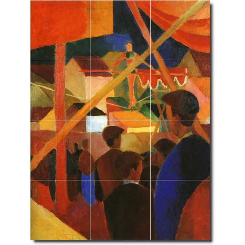 Carreau de peinture murale 24 po x 32 po 8 po x 8 po, Abstrait 05614