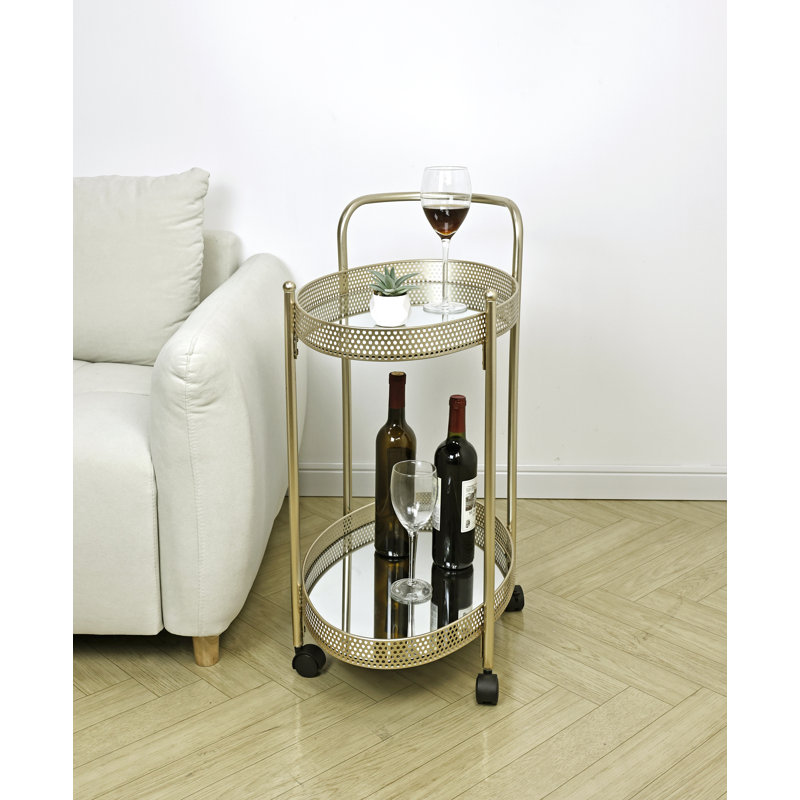 Everton Metal Bar Cart