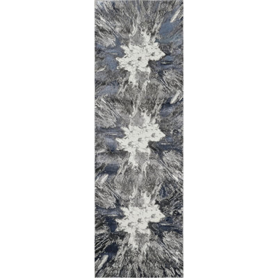 Armwood Collection Abstract Burst Area Rug