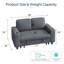 Causeuse avec rangement 56 po Sherry-45778180