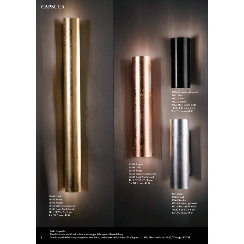 Ohlone Iron Wallchiere, Gold