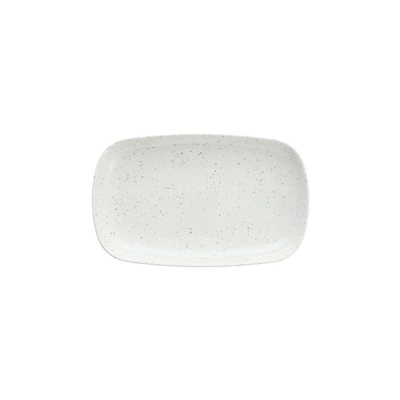 Fortessa Maskell Coupe Melamine Platter, White