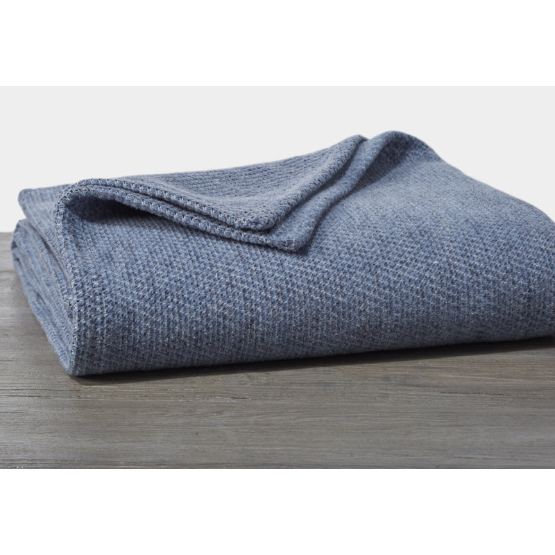 Sequoia Hand Woven Blanket, Queen, Blue