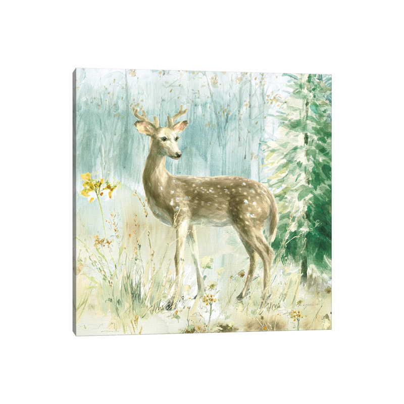 Meadows Edge III by Danhui Nai - Wrapped Canvas Gallery-Wrapped Canvas Giclée, 30.48 cm H x 30.48 cm W