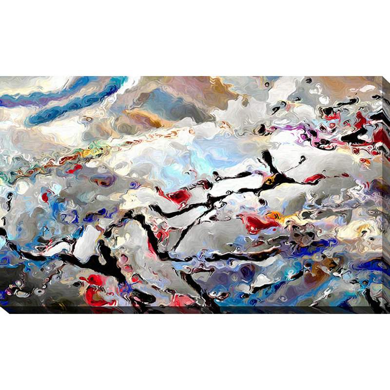 " The Way Of Abraham " by Mark Lawrence, 24" H x 40" W x 1.5" D, Wrapped Canvas