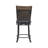 Roni Swivel Upholstered Counter Stool with Metal Frame-1863960000