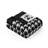 Houndstooth Knit Throw Blanket Soft Reversible Feather Yarn Throw for Couch or Bed-121636017