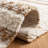Kristina Chevron Handmade Flatweave Wool Area Rug in Ivory/Brown-1156583285