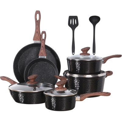12 - Piece Aluminum Cookware Set