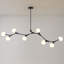 Litzzy 8 - Light Glass Globe Kitchen Island Linear Pendant-1122922427