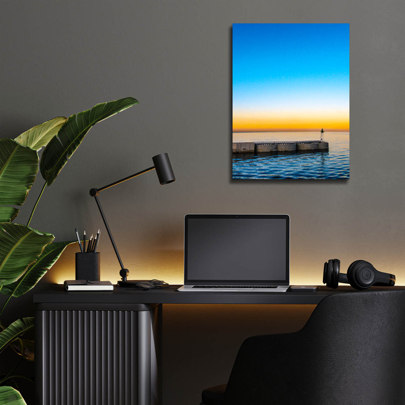 Art mural en verre épique «Beacon In Color» par Life BeautifuLEE Epic Art, 12 po x 16 po